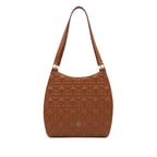 Bellen Kadın Monogram Deri Omuz Askılı Çanta