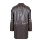 Bena Konyak Kadın Çift Taraflı Süet Deri Pardösü