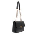 Benoit Siyah Kadın Zincir Detaylı Omuz Çantası