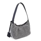 Berenice Siyah Kadın Parlak Taşlı Gece Çantası