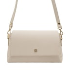 Beyaz Claire Kadın Omuz Askılı Çanta