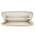 Beyaz Kadın Deri Cüzdan