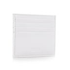 Beyaz Kadın Deri Kartlık