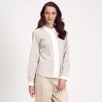 Beyaz Koton Kadın Gömlek