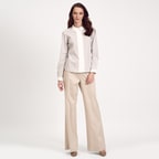 Beyaz Koton Kadın Gömlek