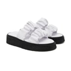 Beyaz Marguerite Kadın Terlik