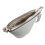 Beyaz Trava Kadın Omuz Askılı Çanta