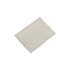 Beyaz Vidal Floter Deri Kartlık