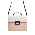 Bianca Bej Kadın Deri Omuz Çantası