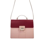 Bianca Pembe Kadın Deri Omuz Çantası