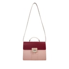 Bianca Pembe Kadın Deri Omuz Çantası