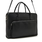 Bing Siyah Erkek Deri Evrak Çantası