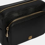 Bingo Siyah Kadın Deri Omuz Çantası