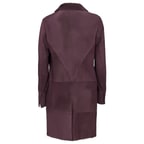 Bordo Joanna Kadın Kürk Kaban