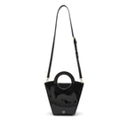 Botti Siyah Kadın Rugan Deri El Çantası