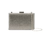 Briana Gümüş Kadın Parlak Taşlı Gece Çantası