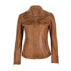 Briellen Taba Kadın Deri Mont