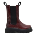 Brigett Chelsea Kadın Kroko Baskılı Deri Bot