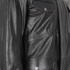 Briton Koyu Kahve Erkek Deri Mont