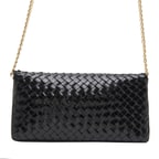 Broom Kadın Zincir Askılı Örgü Deri Çanta