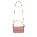 Bscene Pudra Kadın Kroko Baskılı Deri Omuz Çantası