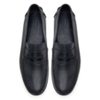 Buck Lacivert Erkek Deri Loafer