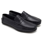 Buck Lacivert Erkek Deri Loafer