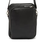 Burg Siyah Erkek Deri Postacı Çantası