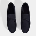 Calandra Lacivert Erkek Bağcık Detaylı Slip-On Süet Loafer