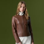 Cambree Taba Kadın Deri Ceket