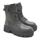 Campinella Gri Kadın Deri Bot