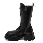 Candi Siyah Kadın Deri Postal Bot