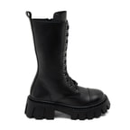 Candi Siyah Kadın Deri Postal Bot