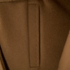 Capella Kahve Kadın Kürk Yakalı Pardösü