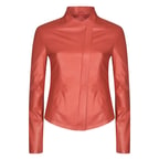 Carel Kırmızı Kadın Deri Ceket