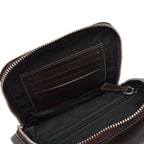 Carl Kahve Erkek Deri Çapraz Sırt Çantası