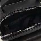 Carl Siyah Erkek Deri Çapraz Sırt Çantası