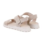 Carlene Bej Kadın Süet Deri Sandalet