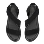 Carlene Siyah Kadın Süet Deri Sandalet