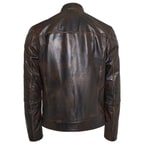 Carlino Erkek Vintage Deri Ceket