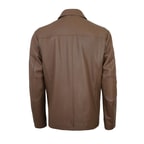 Carlino Kahve Erkek Deri Mont