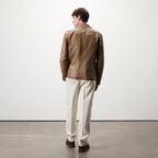 Carlino Kahve Erkek Deri Mont