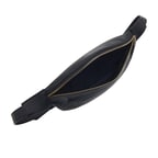 Carol Siyah Kadın Kroko Baskılı Deri Bel Çantası