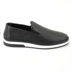 Casey Siyah Erkek Deri Günlük Ayakkabı