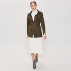 Chaima Kadın Çift Taraflı Deri Ceket