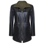 Chaima Kadın Çift Taraflı Deri Ceket