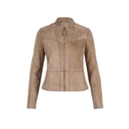 Chantoya Bej Kadın Süet Ceket