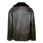 Charae Haki Kadın Eskitme Kürk Mont