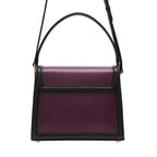 Chase Bordo Kadın Deri Omuz Çantası