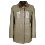 Chayan Yeşil Kadın Çift Taraflı Gömlek